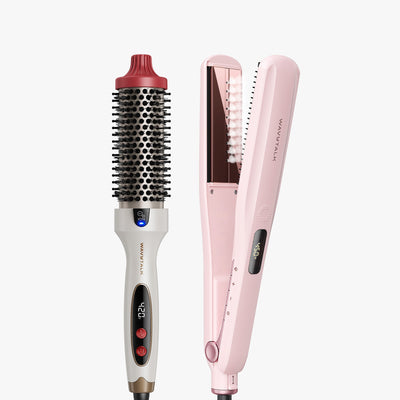 Holiday LE Blowout Boost and pink Steam Sesh on a white background